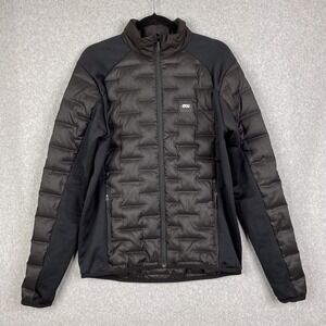 Picture Organic Jacket Mens Size M Black Full Zip Polartec